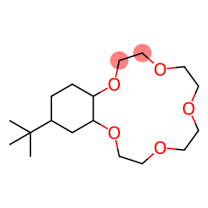 1,4,7,10,13-Benzopentaoxacyclopentadecin, 15-(1,1-dimethylethyl)tetradecahydro-