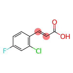 (E)-3-(2-氯-4-氟苯基)丙烯酸