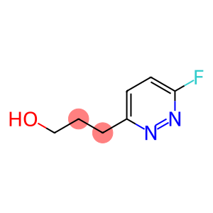 3-Pyridazinepropanol,6-fluoro-(9CI)