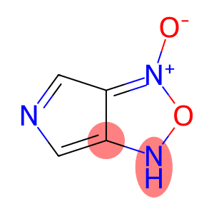 1H-Pyrrolo[3,4-c][1,2,5]oxadiazole,3-oxide(9CI)