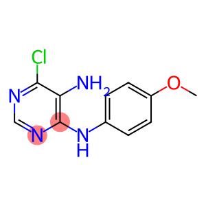 6-CHLORO-N4-(4-METHOXYPHENYL)-4,5-PYRIMIDINEDIAMINE