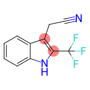 2-(2-(Trifluoromethyl)-1H-indol-3-yl)acetonitrile