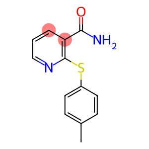 2-[(4-METHYLPHENYL)THIO]NICOTINAMIDE