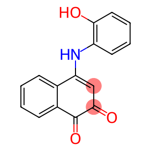 4-[(2-hydroxyphenyl)amino]naphthalene-1,2-dione