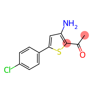 1-[3-氨基-5-(4-氯苯基)-2-噻吩基]乙烷-1-酮