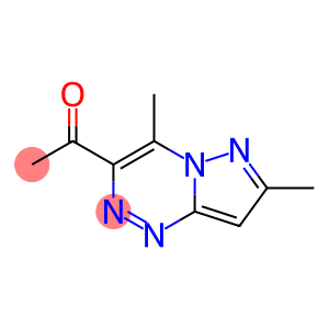 1-(4,7-DIMETHYLPYRAZOLO[5,1-C][1,2,4]TRIAZIN-3-YL)ETHAN-1-ONE