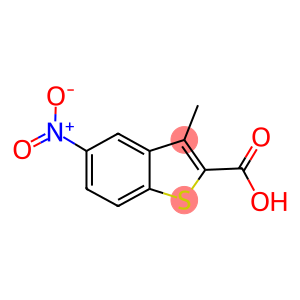 5-nitro-3-methyl-1-benzothiophene-2-carboxylic acid
