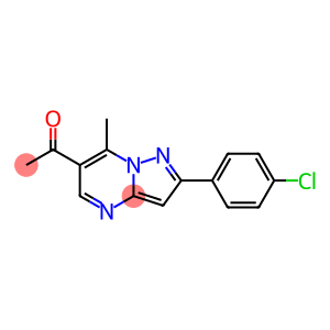 1-[2-(4-氯苯基)-7-甲基吡唑并[1,5-A]嘧啶-6-基]-1-乙酮