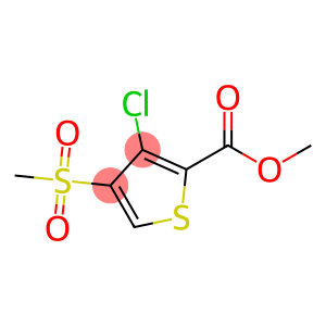 METHYL 3-CHLORO-4-(METHYLSULPHONYL)THIOPHENE-2-CARBOXYLATE