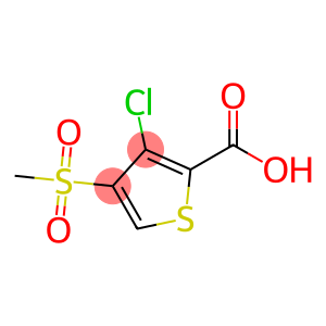 3-CHLORO-4-(METHYLSULFONYL)THIOPHENE-2-CARBOXYLIC ACID