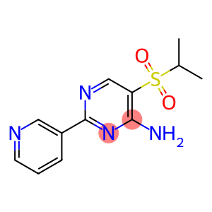 5-(isopropylsulphonyl)-2-(3-pyridyl)pyrimidin-4-amine