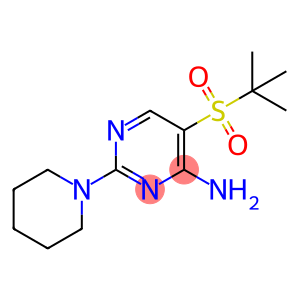 5-叔丁基磺酰基-2-哌啶并嘧啶-4-胺