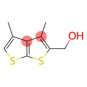 3,4-DIMETHYL-2-(HYDROXYMETHYL)THIENO(2,3-B)THIOPHENE