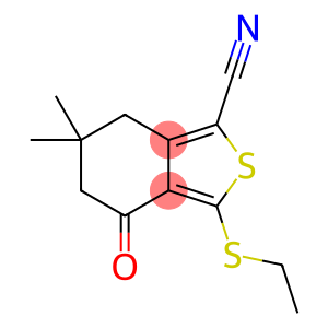 3-(ethylthio)-6,6-dimethyl-4-oxo-4,5,6,7-tetrahydrobenzo[c]thiop