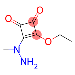 3-ETHOXY-4-(1-METHYLHYDRAZINO)CYCLOBUT-3-ENE-1,2-DIONE