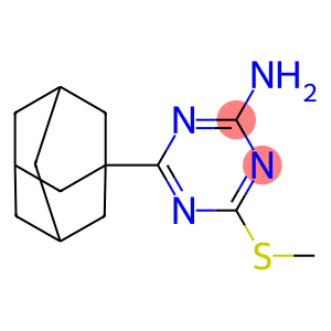 4-(金刚烷-1-基)-6-(甲基硫基)-1,3,5-三嗪-2-胺