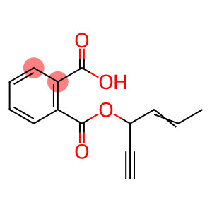 2-[[(1-ETH-1-YNYLBUT-2-ENYL)OXY]CARBONYL]BENZOIC ACID