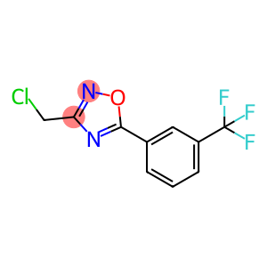 3-Chloromethyl-5-[3-(trifluoromethyl)phenyl]-1,2,4-oxadiazole