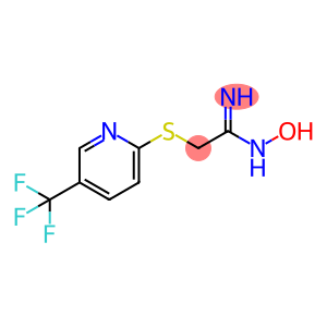 Ethanimidamide, N-hydroxy-2-[[5-(trifluoromethyl)-2-pyridinyl]thio]-