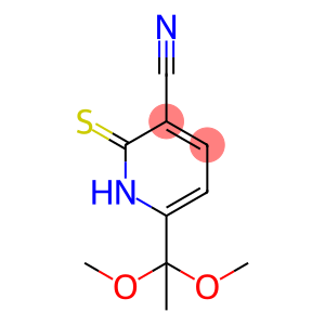 6-(1,1-DIMETHOXYETHYL)-2-MERCAPTONICOTINONITRILE