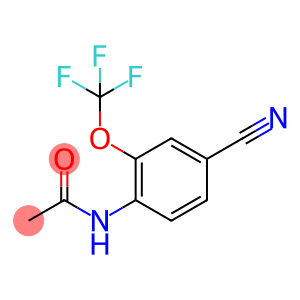 4-ACETAMIDO-3-(TRIFLUOROMETHOXY)BENZONITRILE