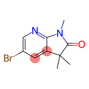 2H-Pyrrolo[2,3-b]pyridin-2-one, 5-bromo-1,3-dihydro-1,3,3-trimethyl-