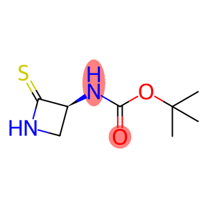 Carbamic acid, (2-thioxo-3-azetidinyl)-, 1,1-dimethylethyl ester, (S)- (9CI)