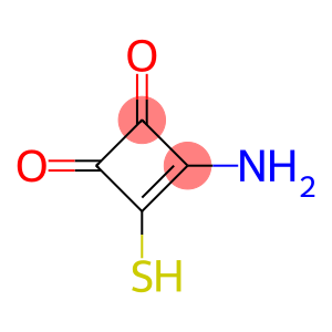 3-Cyclobutene-1,2-dione,3-amino-4-mercapto-(9CI)