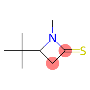 2-Azetidinethione,  4-(1,1-dimethylethyl)-1-methyl-