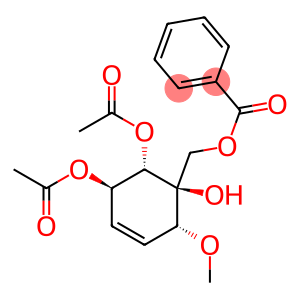 (1S)-2β,3α-Diacetoxy-1-[(benzoyloxy)methyl]-6β-methoxy-4-cyclohexen-1-ol