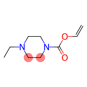 1-Piperazinecarboxylicacid,4-ethyl-,ethenylester(9CI)