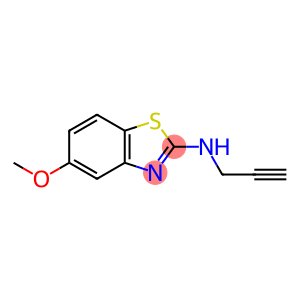 2-Benzothiazolamine,5-methoxy-N-2-propynyl-(9CI)