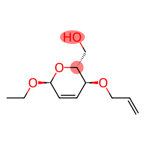 alpha-D-erythro-Hex-2-enopyranoside,ethyl2,3-dideoxy-4-O-2-propenyl-(9CI)