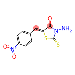 3-AMINO-5-[1-(4-NITRO-PHENYL)-METH-(Z)-YLIDENE]-2-THIOXO-THIAZOLIDIN-4-ONE
