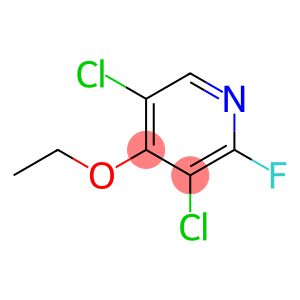 Pyridine,3,5-dichloro-4-ethoxy-2-fluoro-(9CI)