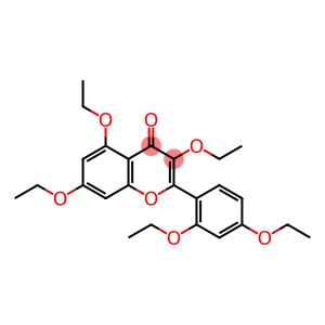 4H-1-Benzopyran-4-one, 2-(2,4-diethoxyphenyl)-3,5,7-triethoxy-