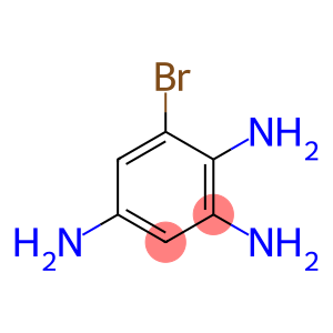 1,2,4-Benzenetriamine, 6-bromo-