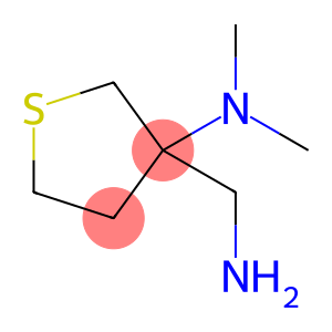 3-(氨基甲基)-N,N-二甲基四氢-3-氨基噻吩