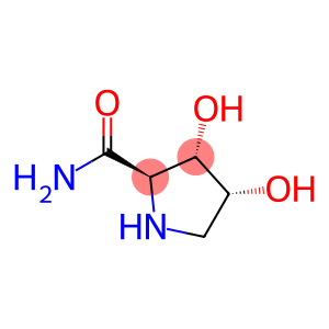 2-Pyrrolidinecarboxamide,3,4-dihydroxy-,trans-2,3,cis-3,4-()-(8CI)