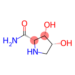 2-Pyrrolidinecarboxamide,3,4-dihydroxy-,cis-2,3,cis-3,4-()-(8CI)