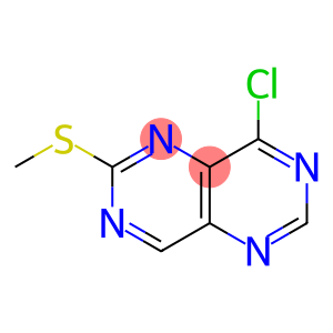 8-Chloro-2-(methylthio)pyrimido[5,4-d]pyrimidine