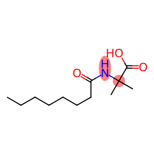 Alanine,  2-methyl-N-(1-oxooctyl)-