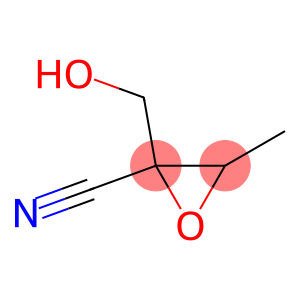 Oxiranecarbonitrile,  2-(hydroxymethyl)-3-methyl-  (9CI)