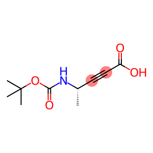 2-Pentynoicacid,4-[[(1,1-dimethylethoxy)carbonyl]amino]-,(4S)-(9CI)