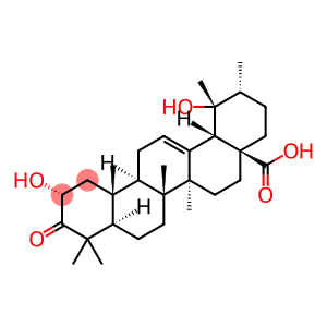 2α,19α-Dihydroxy-3-oxo-urs-12-en-28-oic acid