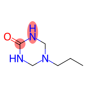 3,4,5,6-Tetrahydro-5-propyl-1,3,5-triazin-2(1H)-one