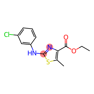 2-(3-Chlorophenylamino)-5-methylthiazole-4-carboxylic acid ethyl ester