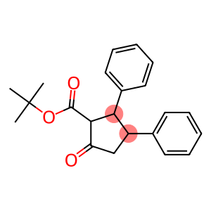 Cyclopentanecarboxylic acid, 5-oxo-2,3-diphenyl-,1,1-dimethylethyl ester