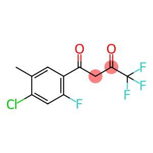 1,3-Butanedione, 1-(4-chloro-2-fluoro-5-methylphenyl)-4,4,4-trifluoro-