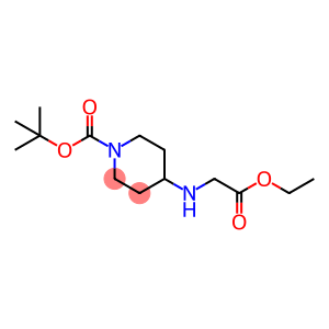 tert-butyl 4-[(2-ethoxy-2-oxoethyl)amino]tetrahydro-1(2H)-pyridinecarboxylate